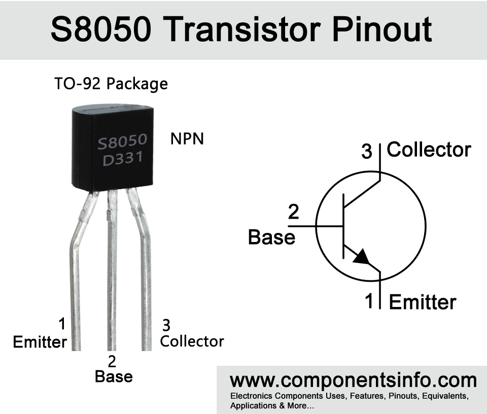 S8050 pinout