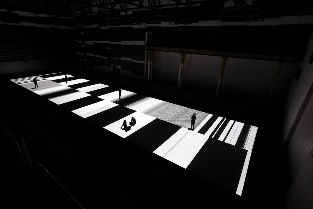 Ryoji Ikeda, test pattern [no.5]