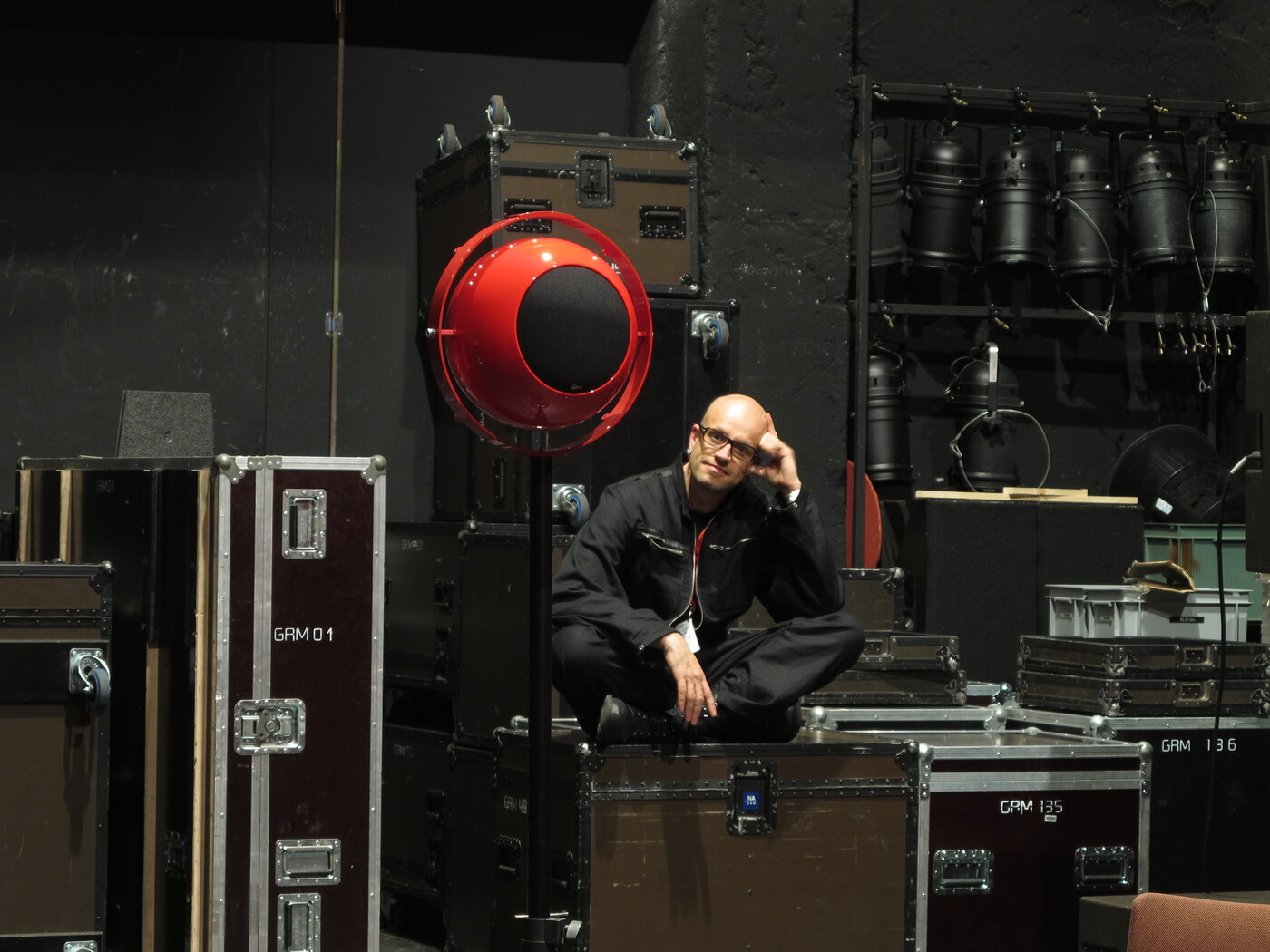 Robert Henke 後台