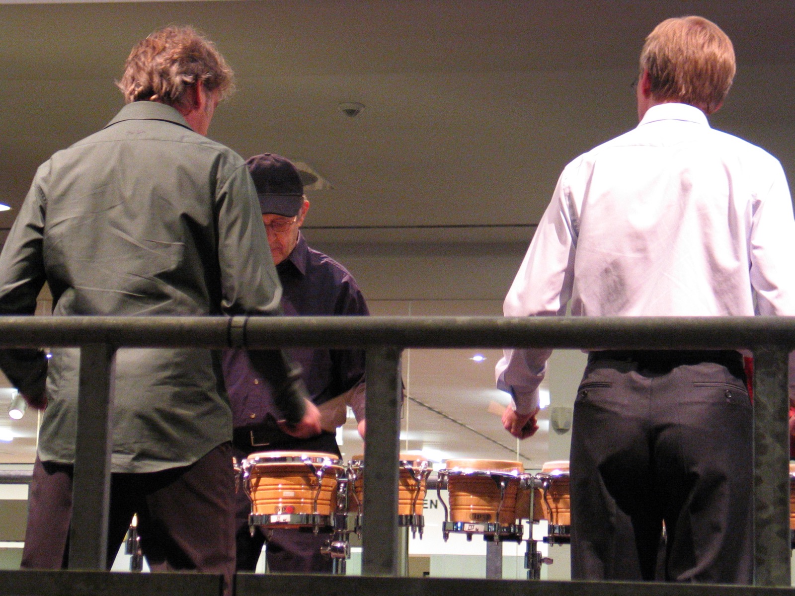 Steve Reich 排練 Drumming